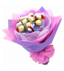 12pcs Ferrero Rocher in Bouquet Delivery in Cebu